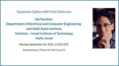 Seminario 26 settembre Ido Kaminer