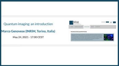 Seminario “Quantum imaging: an introduction”