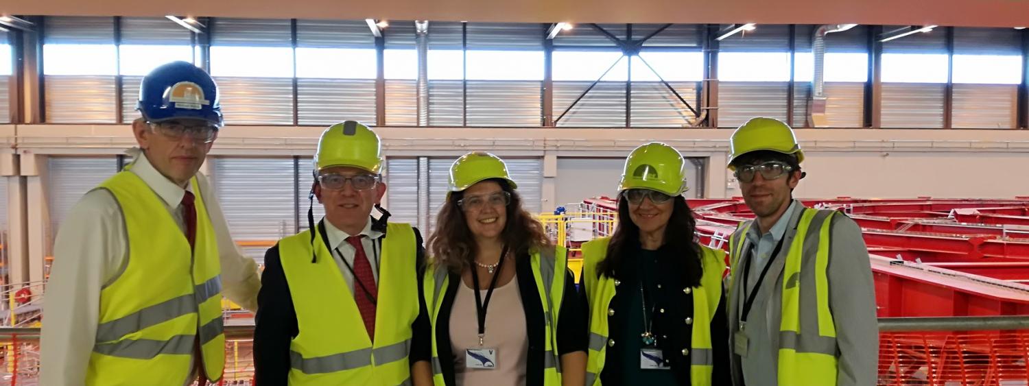 Visita al sito ITER
