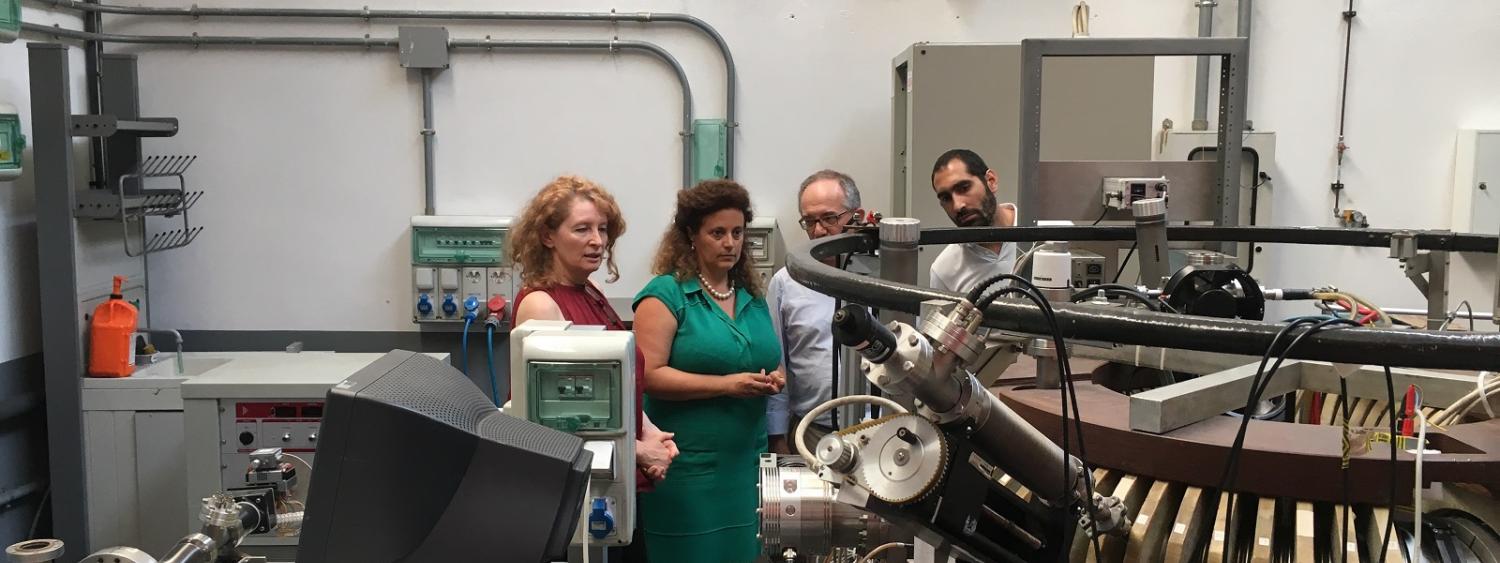 Laboratorio PlasmaPrometeo: Claudia Riccardi, Giovanna Iannantuoni, Giuseppe Gorini e Clemente Sesta