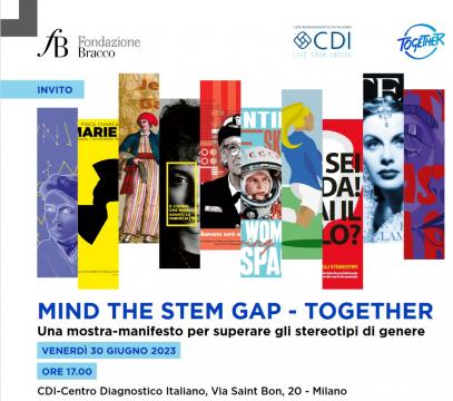 Mostra Mind the stem gap Mostra Mind the stem gap