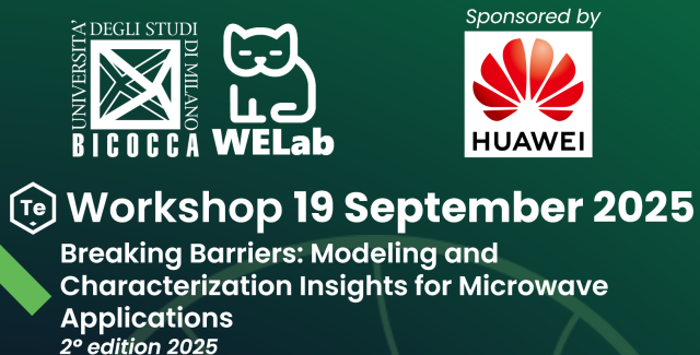 The workshop “Breaking Barriers: Modeling and Characterization Insights for Microwave Applications” will address device characterization and modeling for microwave and millimeter-wave applications. Leading experts will present insights into topics crucial for advanced integrated circuits, which enable cutting-edge applications in telecommunications, defense, and space, fostering knowledge exchange and innovation. The workshop “Breaking Barriers: Modeling and Characterization Insights for Microwave Applications” will address device characterization and modeling for microwave and millimeter-wave applications. Leading experts will present insights into topics crucial for advanced integrated circuits, which enable cutting-edge applications in telecommunications, defense, and space, fostering knowledge exchange and innovation.