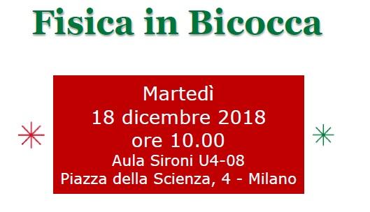 Workshop di Dipartimento 18 dicembre 2018 Workshop di Dipartimento 18 dicembre 2018