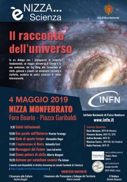 Locandina evento "Il Racconto Dell'Universo" Locandina evento "Il Racconto Dell'Universo"